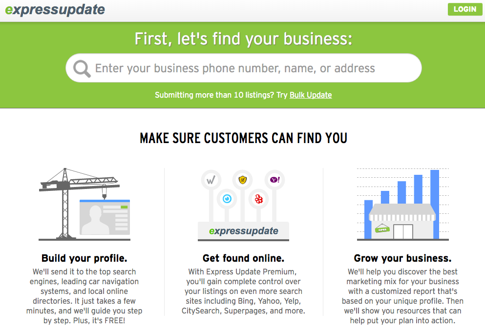expressupdate local business listing