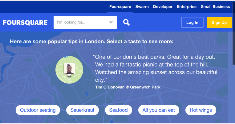 FourSquare UK Business Directory