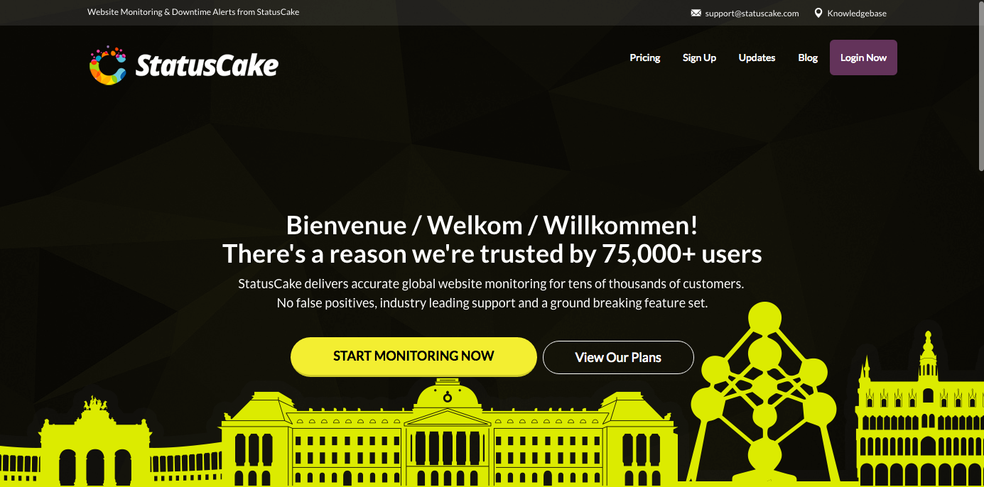 Statuscake free uptime monitoring tool