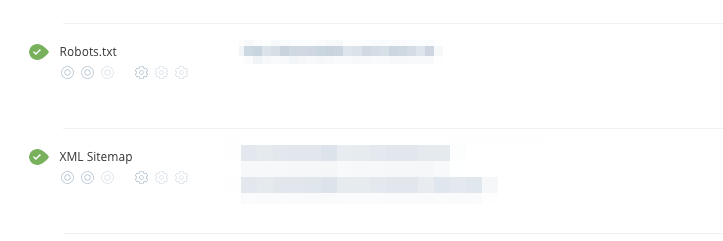 WooRank checks robots.txt and sitemap