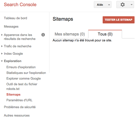 Tester votre sitemap avant de le soumettre à Google Search Console