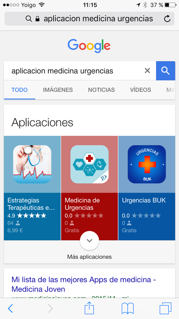 buscador apps