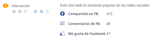 WooRank criterios sociales