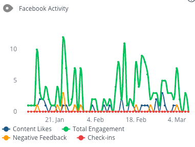 WooRank Project tracking Facebook activity